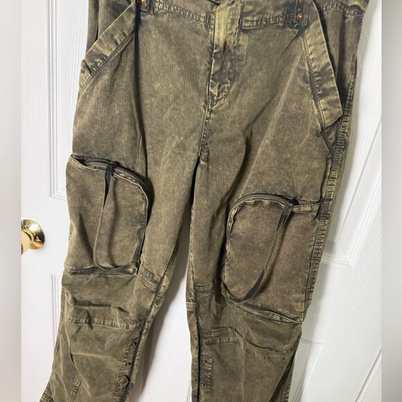 Free People We The Free Can't Compare Slouch Pants M - Picture 4 of 8